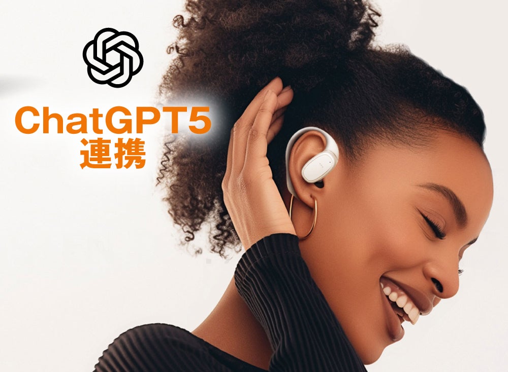翻訳/音楽/ChatGPTを音声操作】81言語対応AIスマートウォッチイヤホン