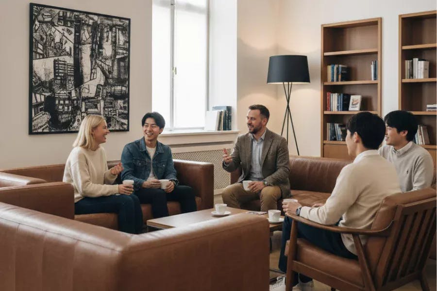 英会話ラウンジの画像