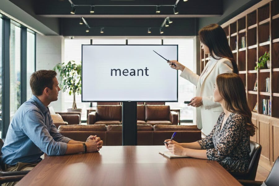 実行者がプレゼンしている画像