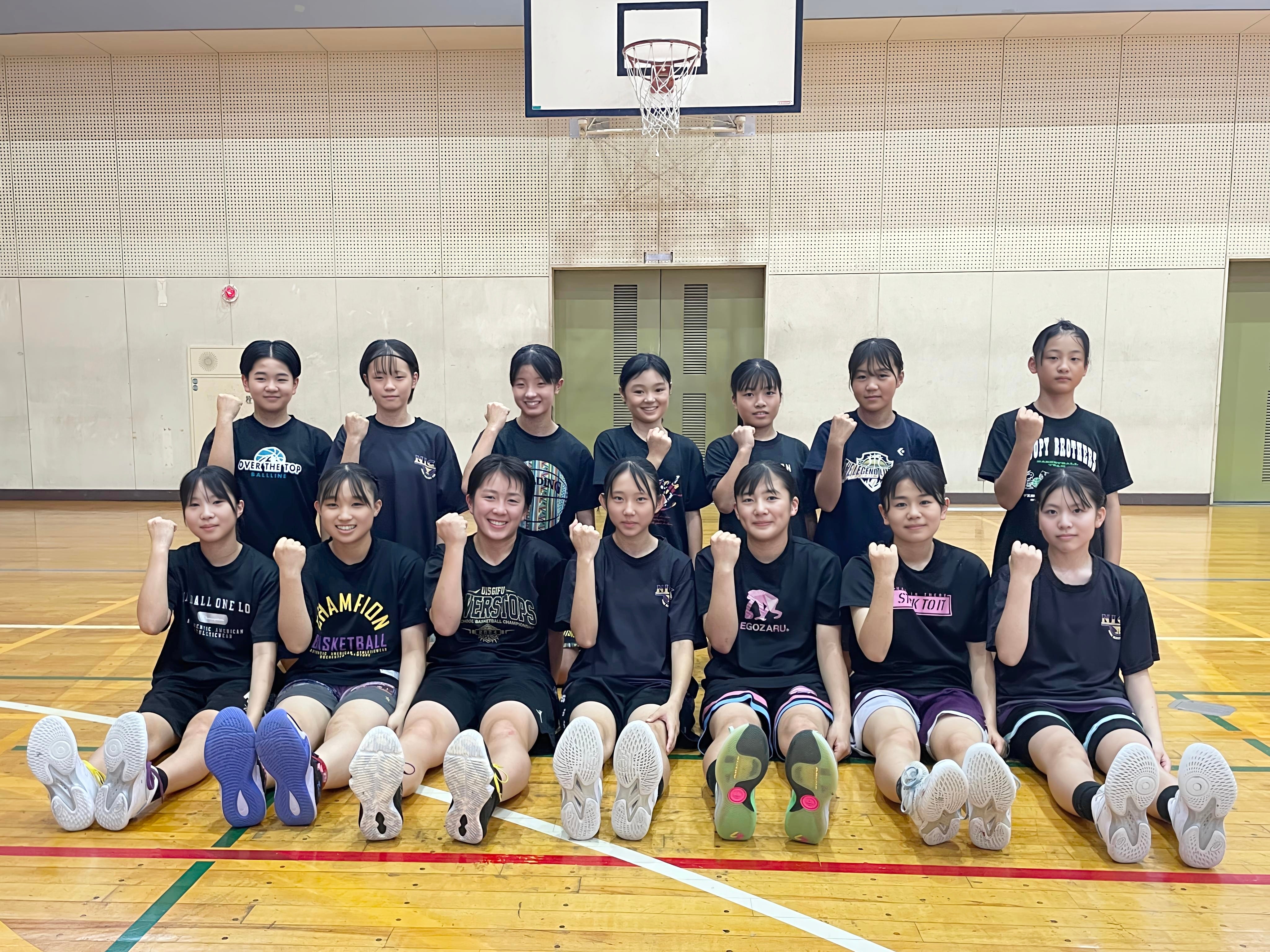 U15 女子バスケットボールチーム NICK 全国大会出場支援のお願い