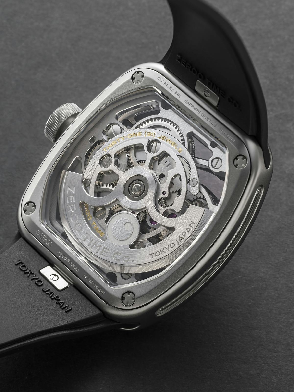 boobooboo　腕時計 新作 ZEROO T9-02 UFO 機械式腕時計自動巻スケルトントゥールビヨン