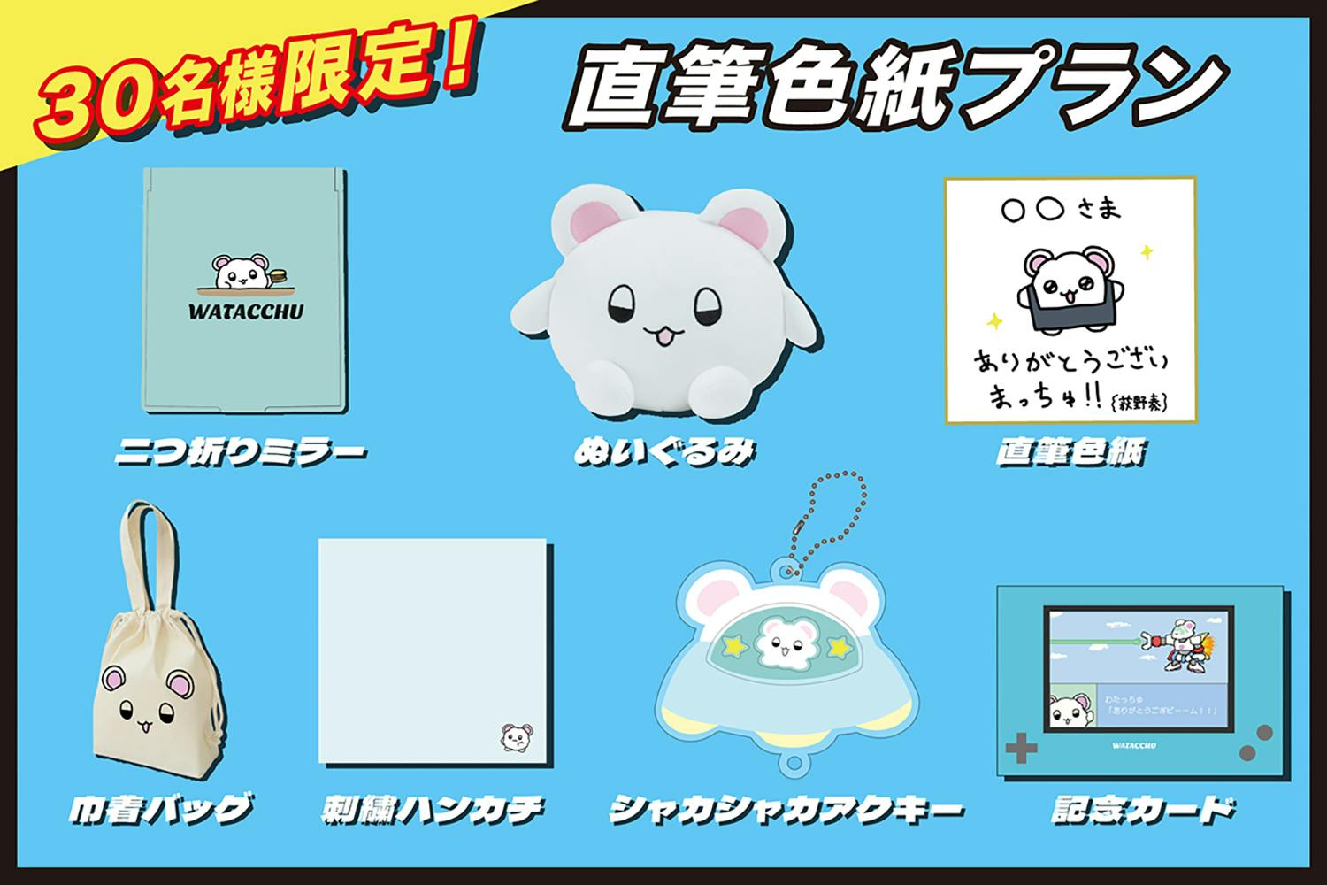 可愛いのに切れ味抜群！わたっちゅぬいぐるみ化プロジェクト