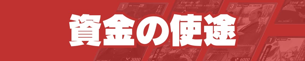 資金の使途