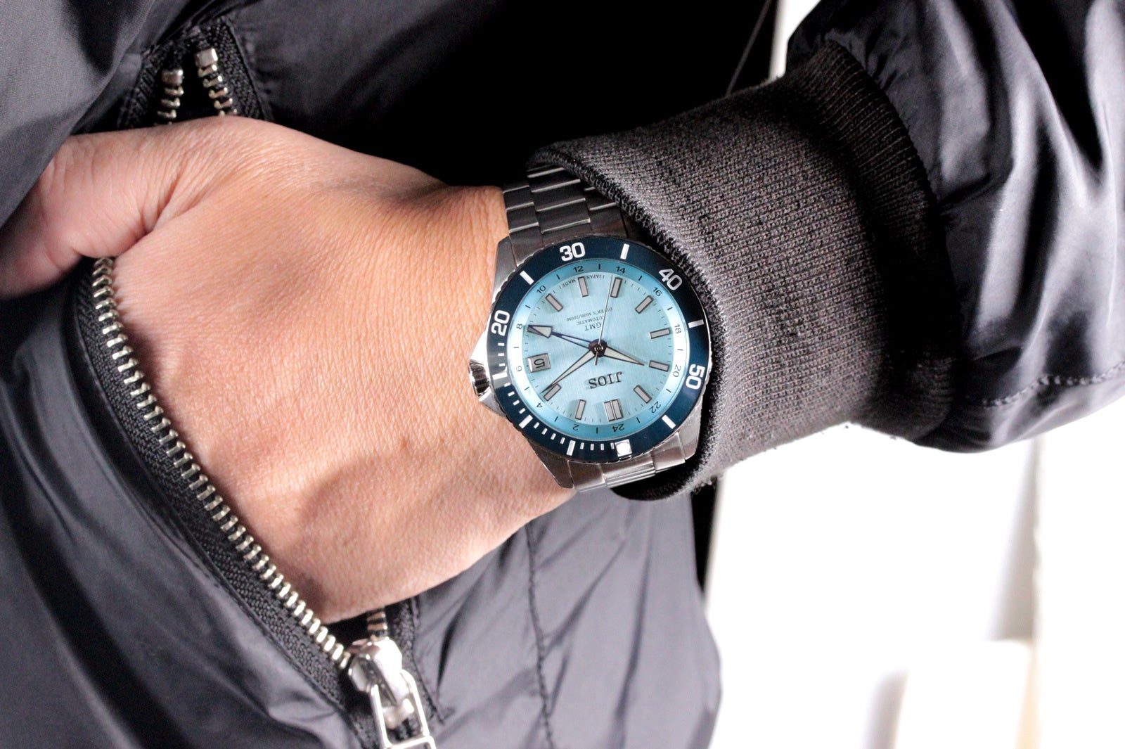 腕時計 10本セット 防水機能付き GMT×200m防水】ハイスペック日本製自動巻き腕時計！地方発ブランドを