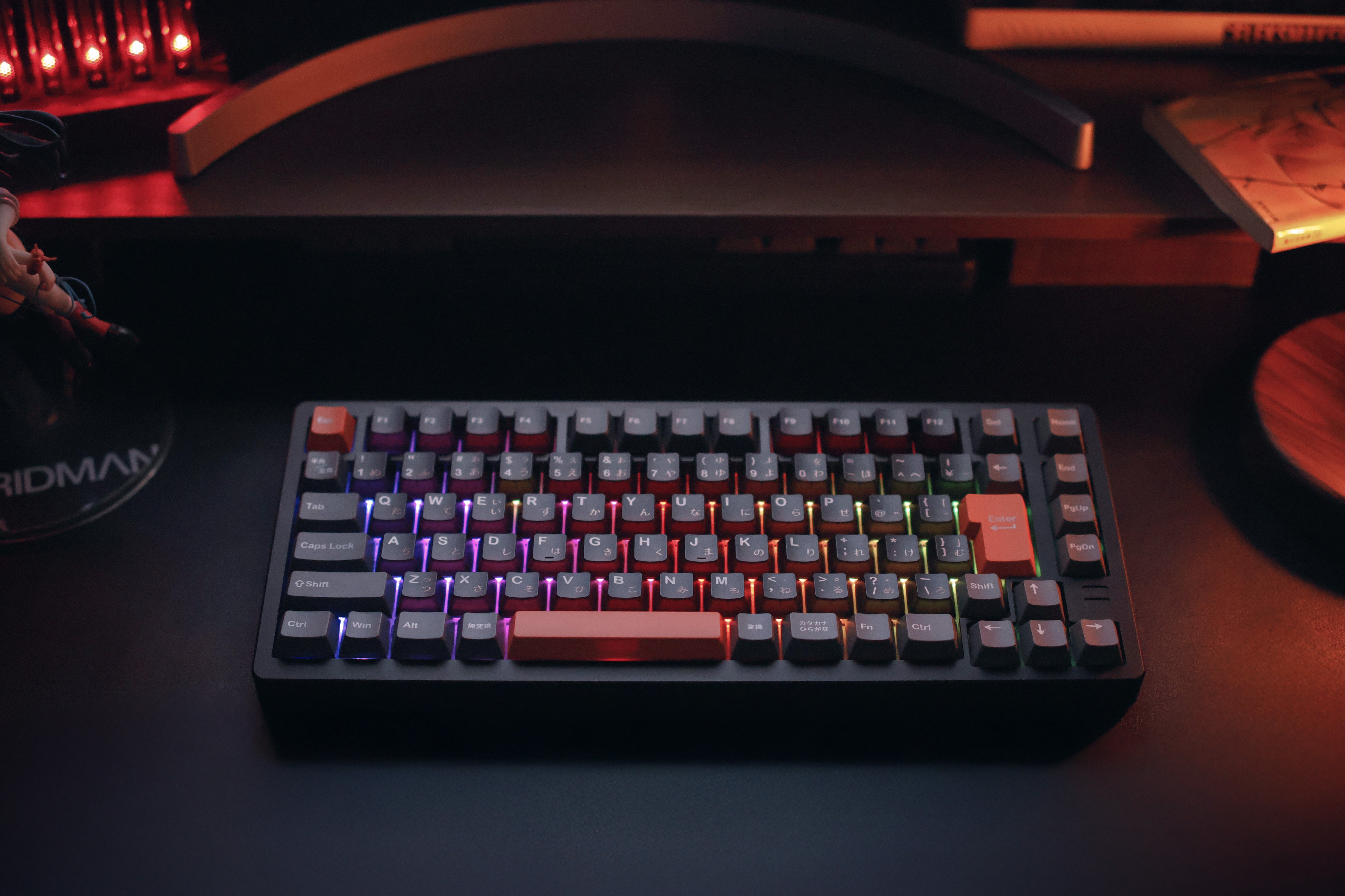 作業にも遊びにも馴染む75％キーボード——FURYCUBE F75 - CAMPFIRE