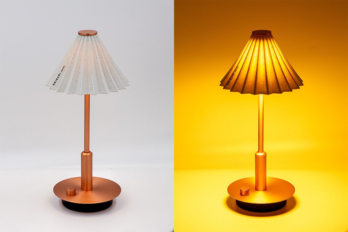 砕いて、還して、灯す。美濃焼から生まれたORIGAMI LAMP ReWork
