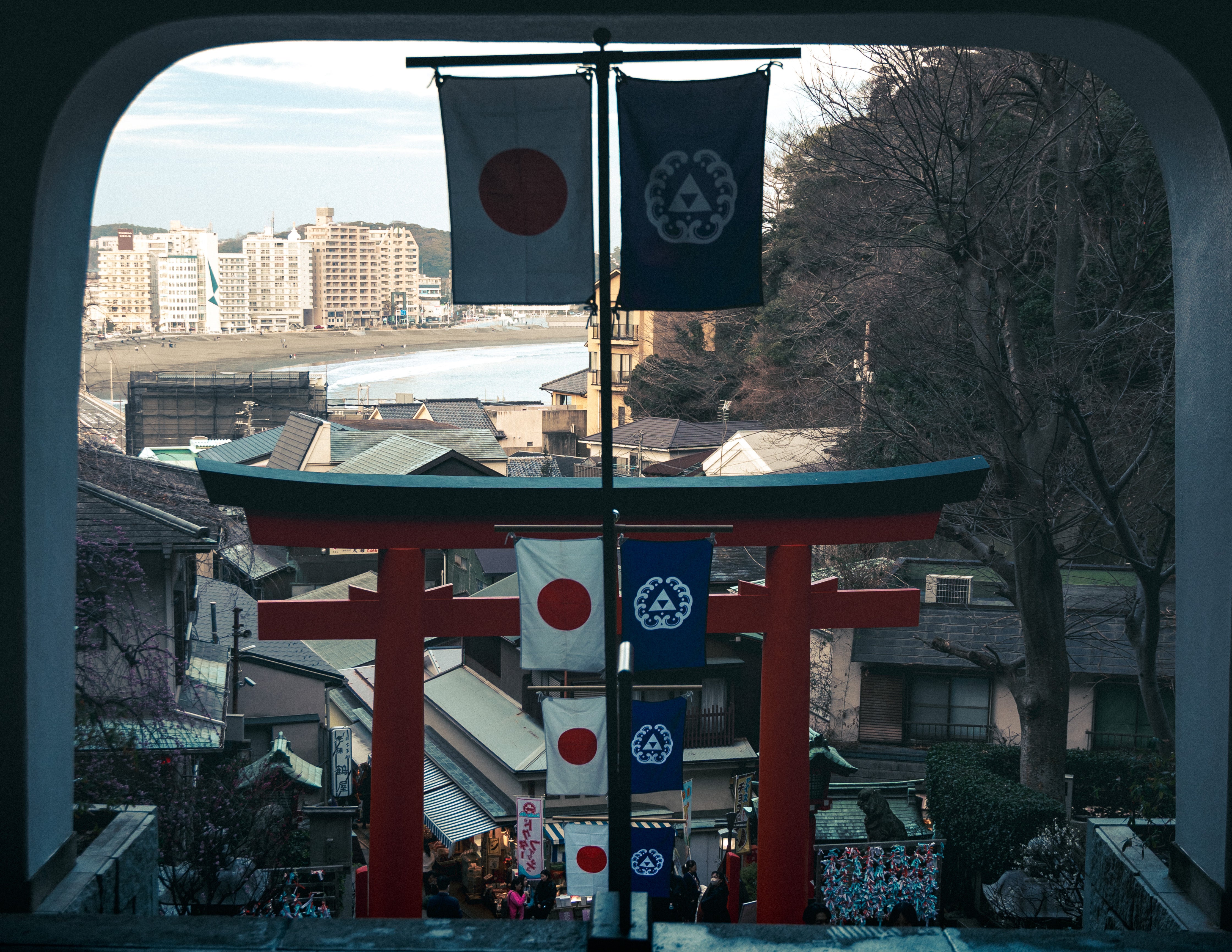江ノ島神社からの景色