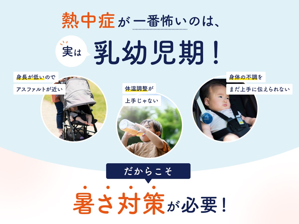 子どもを猛暑から守る「未就学児向けクールベスト #ベビエア 」を作り