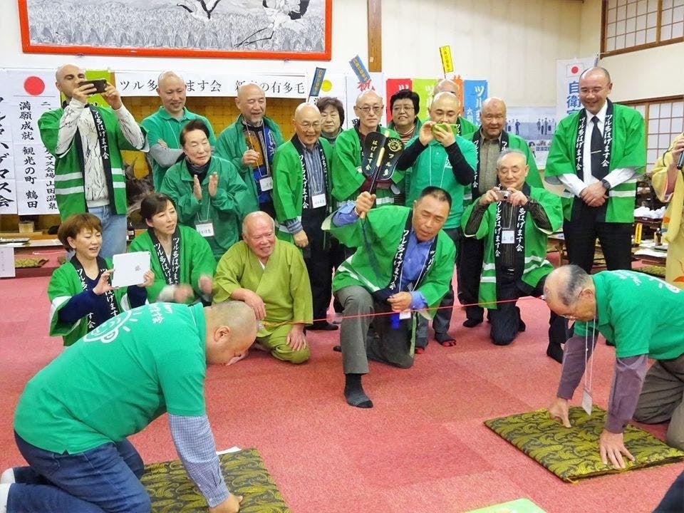 青森県鶴田町にハゲの聖地を 毛が無し みんなケガなし ツルツル神社を建立したい Campfire キャンプファイヤー