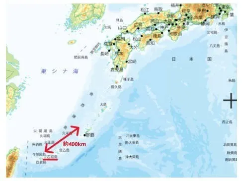 石垣島の位置