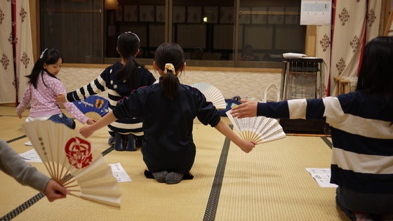 子供たちの練習風景
