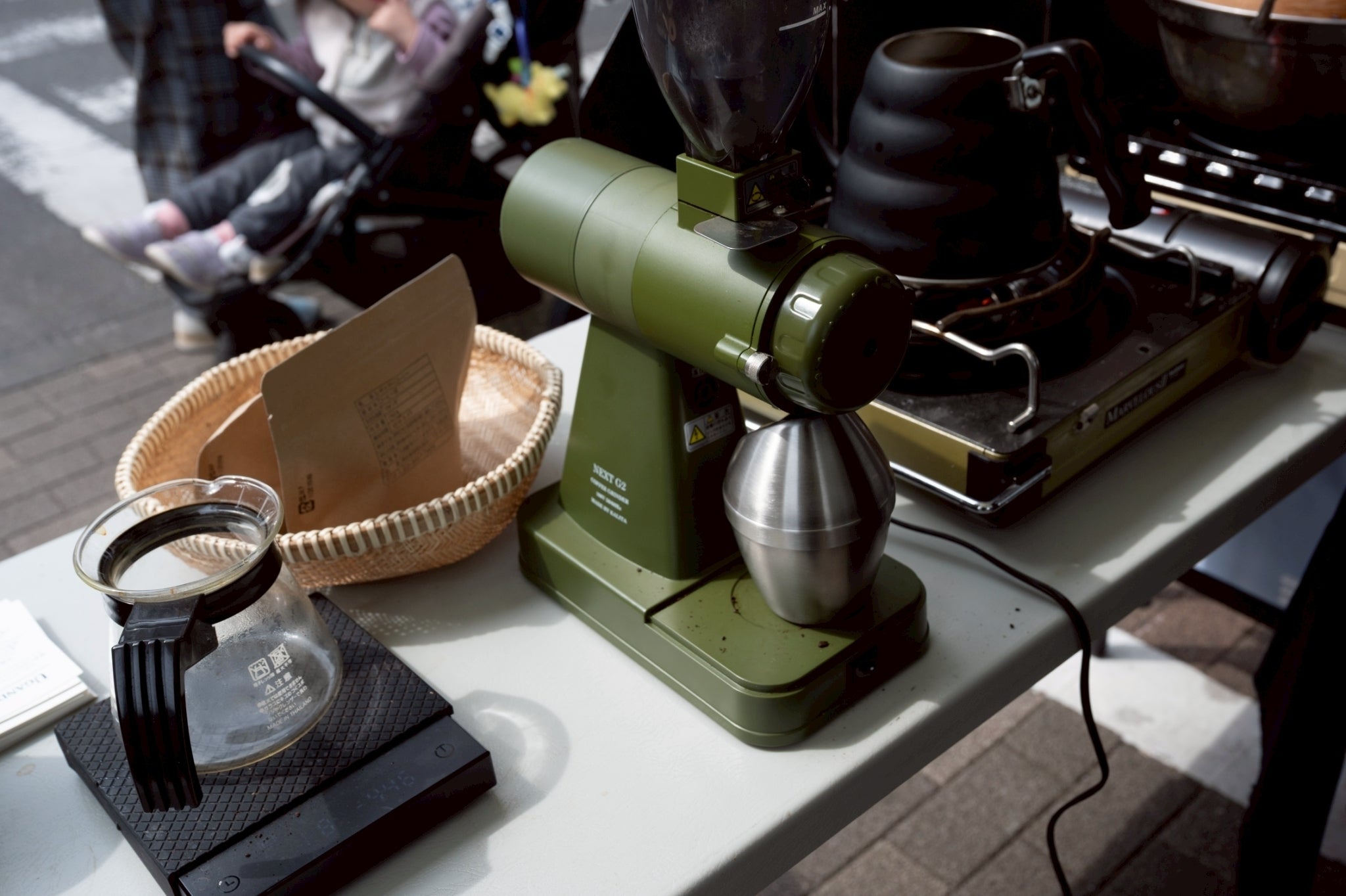 イベントではたくさんの方にコーヒーの純粋さに感動していただきました
