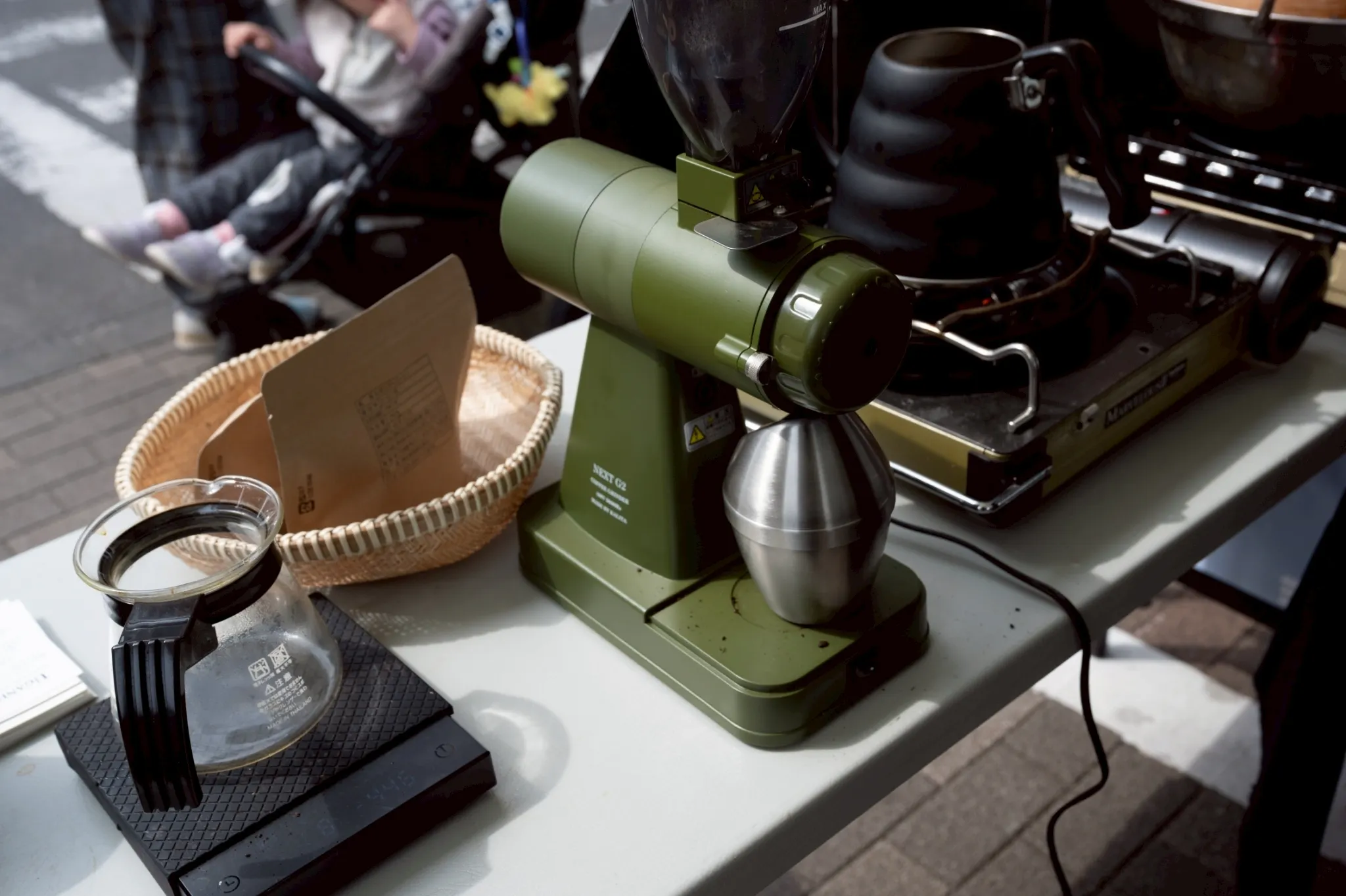イベントではたくさんの方にコーヒーの純粋さに感動していただきました