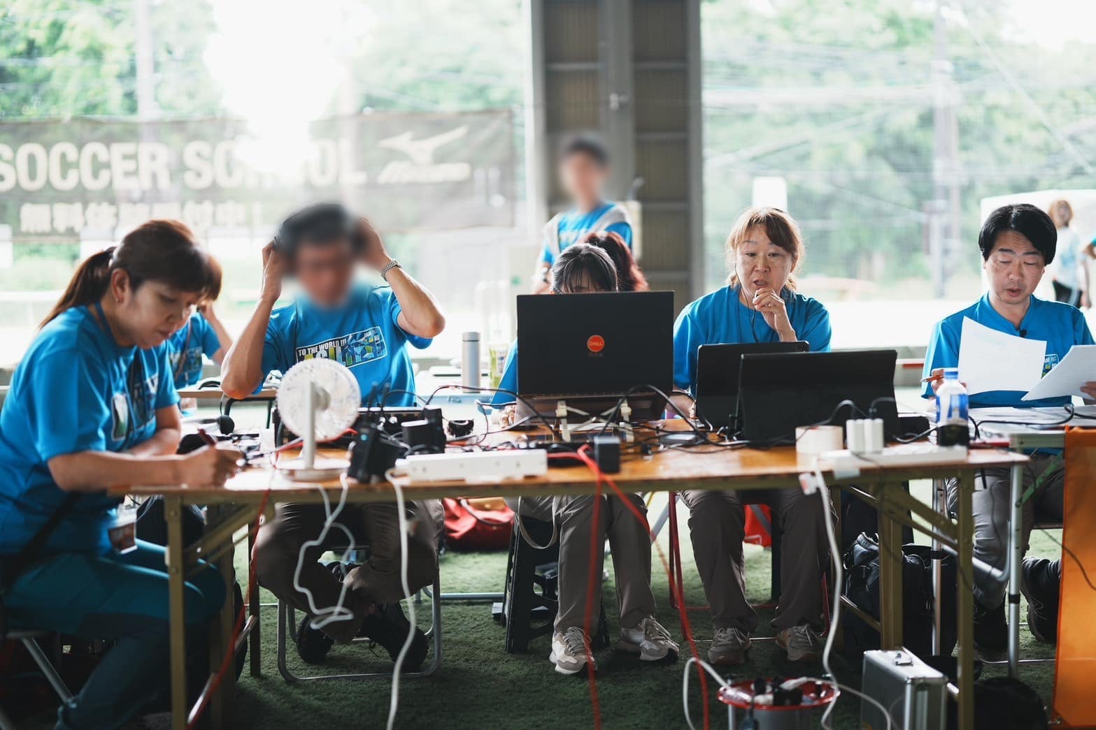 2024年ミズノスポーツプラザ京都伏見での配信風景