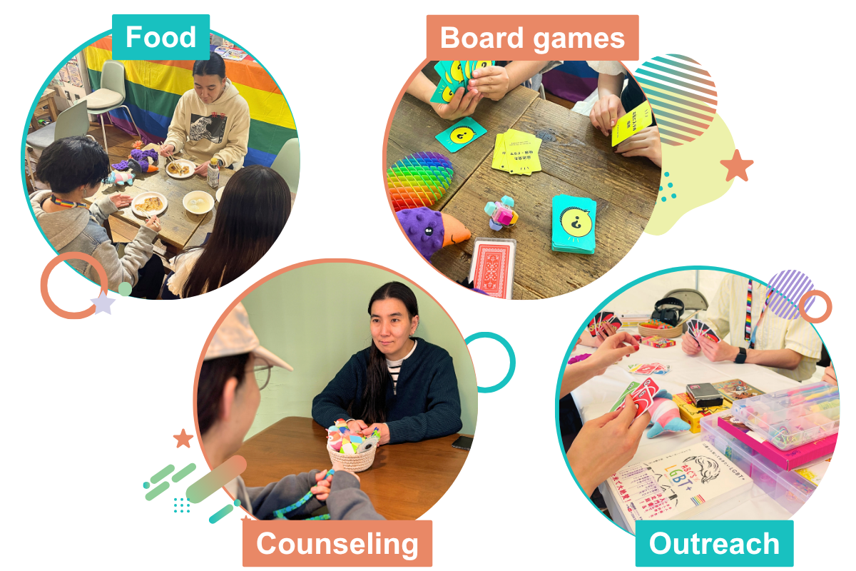Board games Outreach Food Counseling