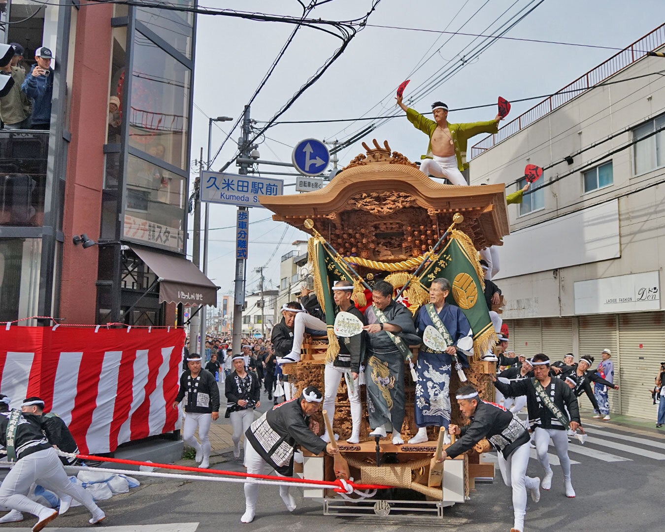 だんじり 大阪府岸和田市小松里町大修理だんじり御披露目曳行！ CAMPFIRE