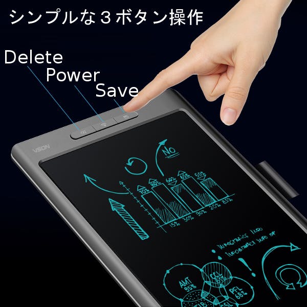 手書イラストがスマホと連動 本体保存も出来る電子タブレット Diginote Campfire キャンプファイヤー