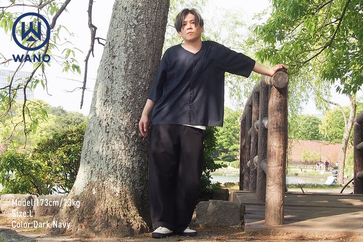 KAWAGUCHI 20 炎デザイン 長袖シャツ WANO第3弾】祭りの服の概念を覆す。令和のダボシャツ。 - CAMPFIRE
