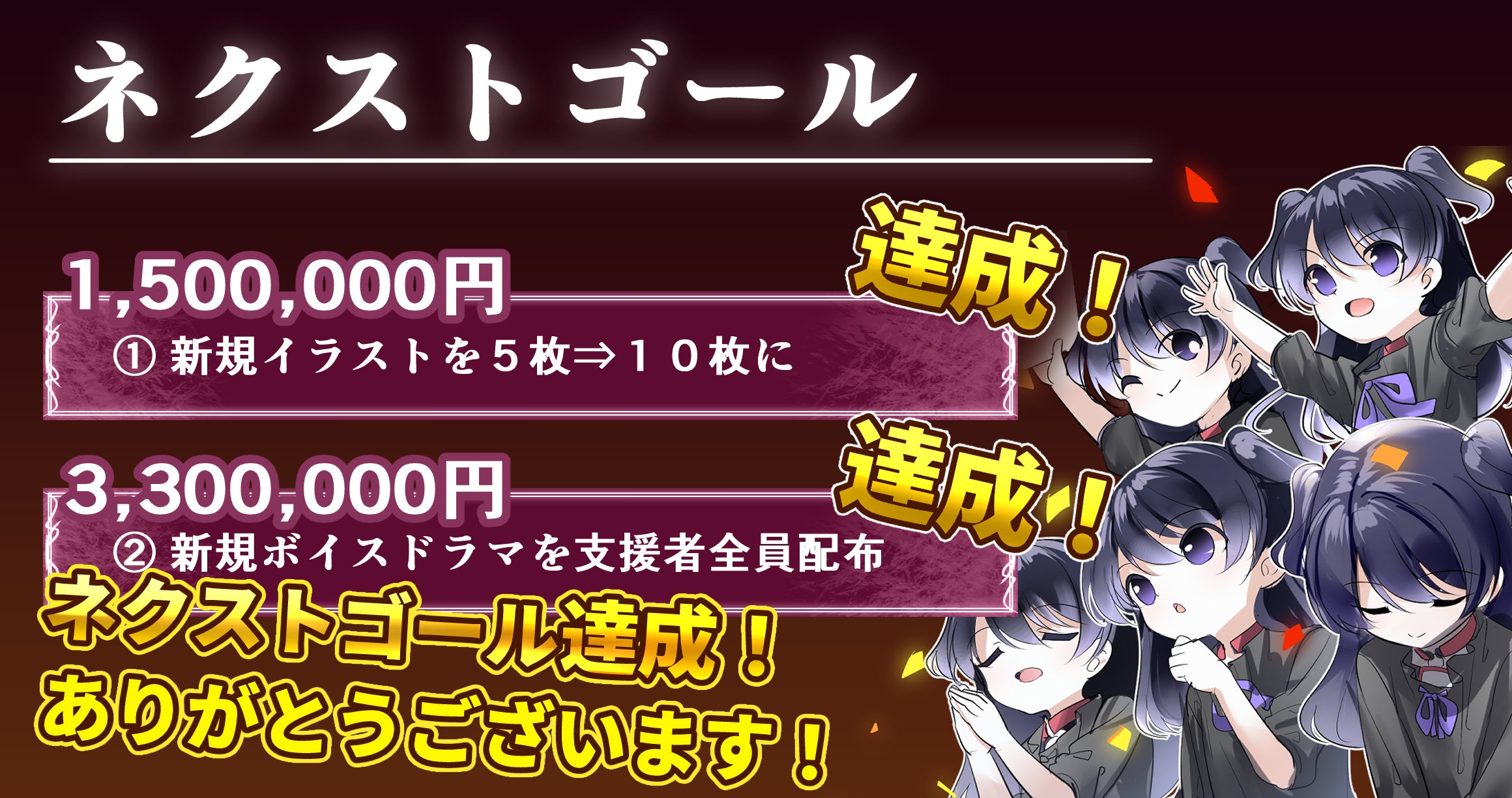 ノベルADV『最悪なる災厄人間に捧ぐ』をSteamに移植しシナリオも追加