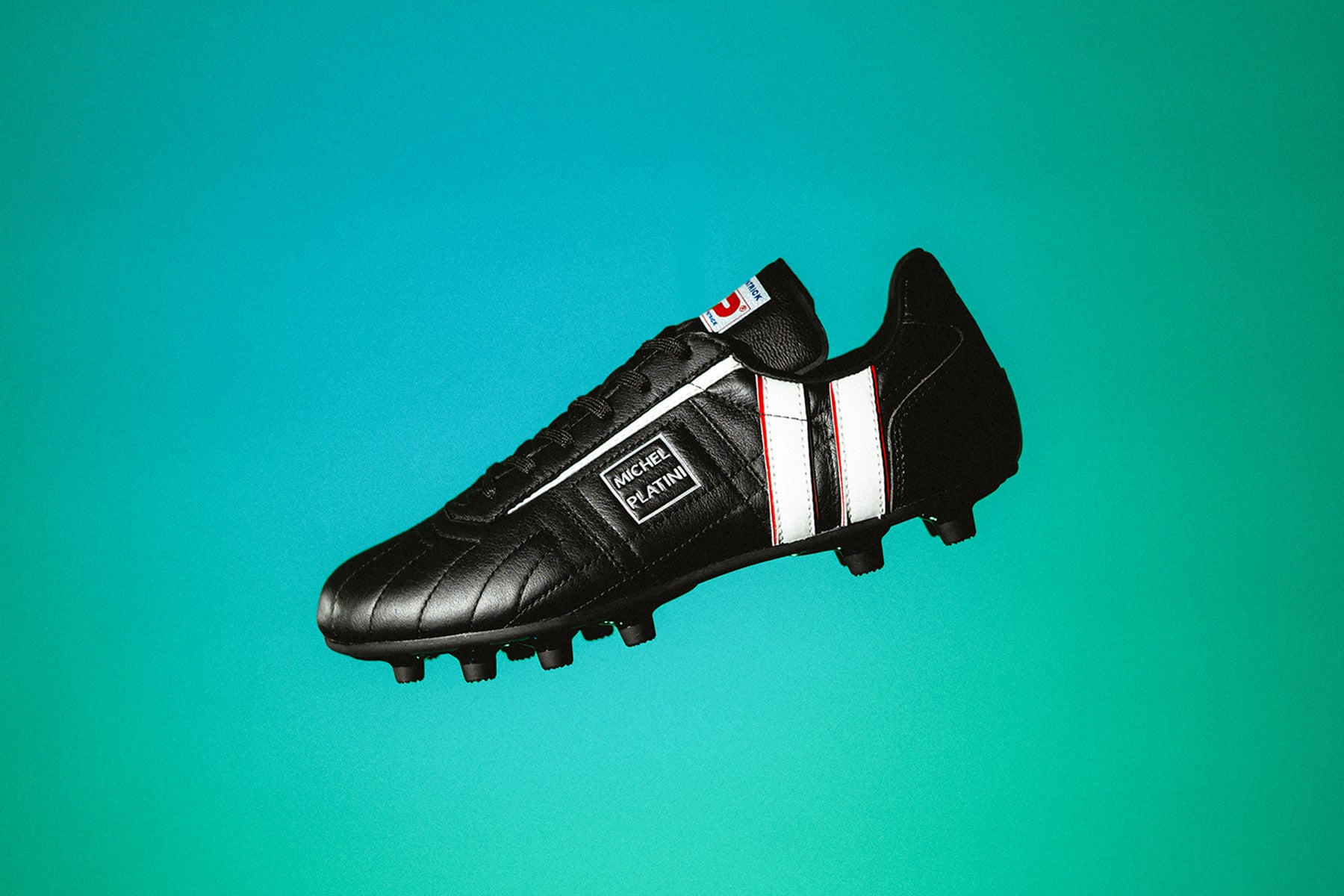 貴重/ヴィンテージスパイク/HUNGA PLATINI モデル　9 1985年の「将軍」プラティニのシグネチャーモデルのスパイクが日本製で