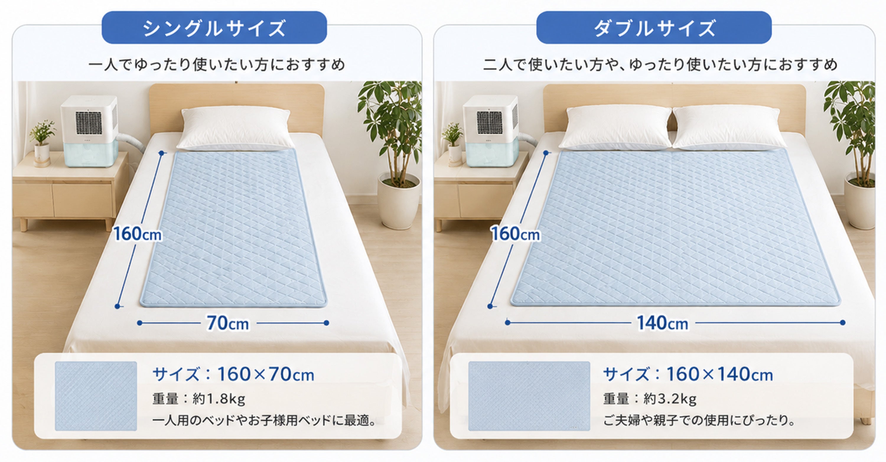 年々寝苦しくなる日本の夏の夜に冷却革命！直冷えだから朝まで快適