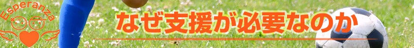 なぜ支援が必要なのか