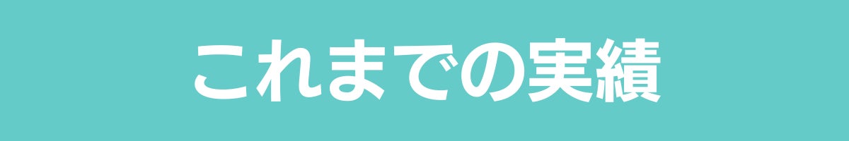 これまでの実績