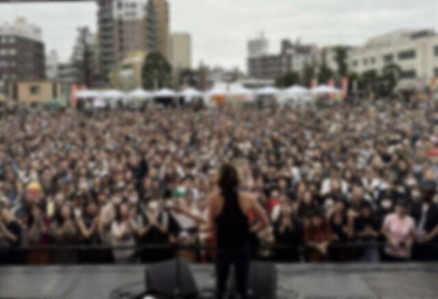 昨年の音楽ステージの様子「ニクオン町田BASE 2025」