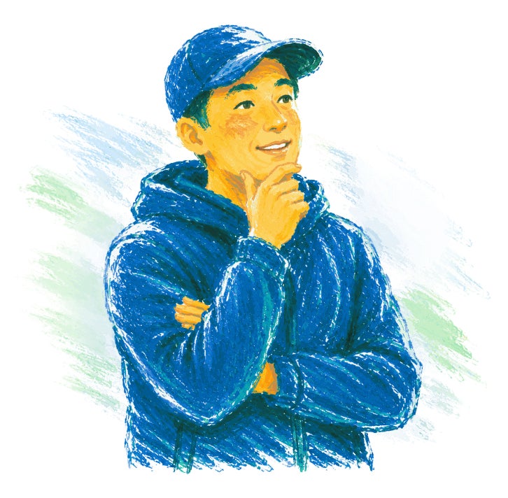 課題を整理するイラスト