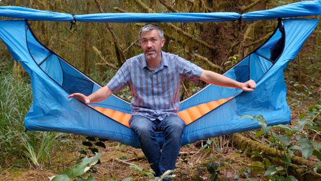 キャンプの概念が変わる テントとハンモックのいいとこ取り Haven Tent Campfire キャンプファイヤー キャンプの概念が変わる テントとハンモックのいいとこ取り Haven Tent Campfire キャンプファイヤー