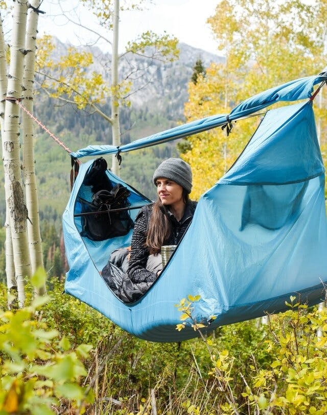 キャンプの概念が変わる テントとハンモックのいいとこ取り Haven Tent Campfire キャンプファイヤー キャンプの概念が変わる テントとハンモックのいいとこ取り Haven Tent Campfire キャンプファイヤー