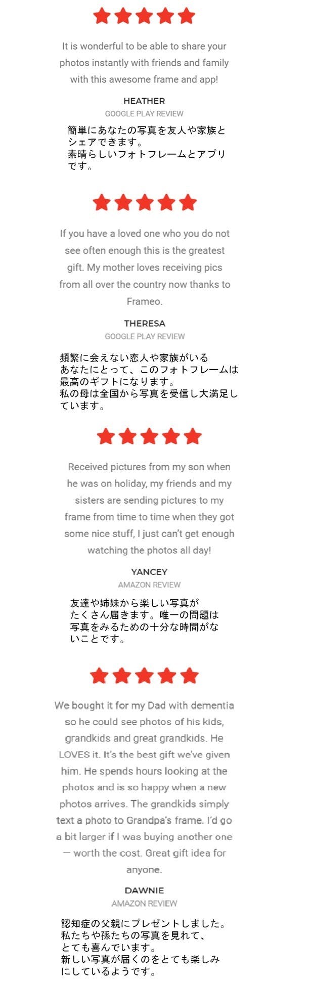 スマホと写真をシェアできるwi Fiデジタルフォトフレーム キュイ Campfire キャンプファイヤー スマホと写真をシェアできるwi Fiデジタルフォトフレーム キュイ Campfire キャンプファイヤー