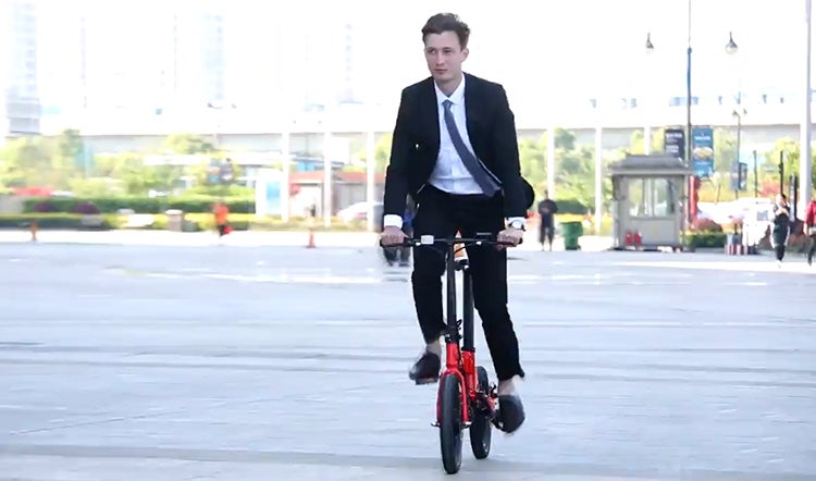 電源切れても楽々走行！折りたたみ式電動アシスト自転車『NaiciSports