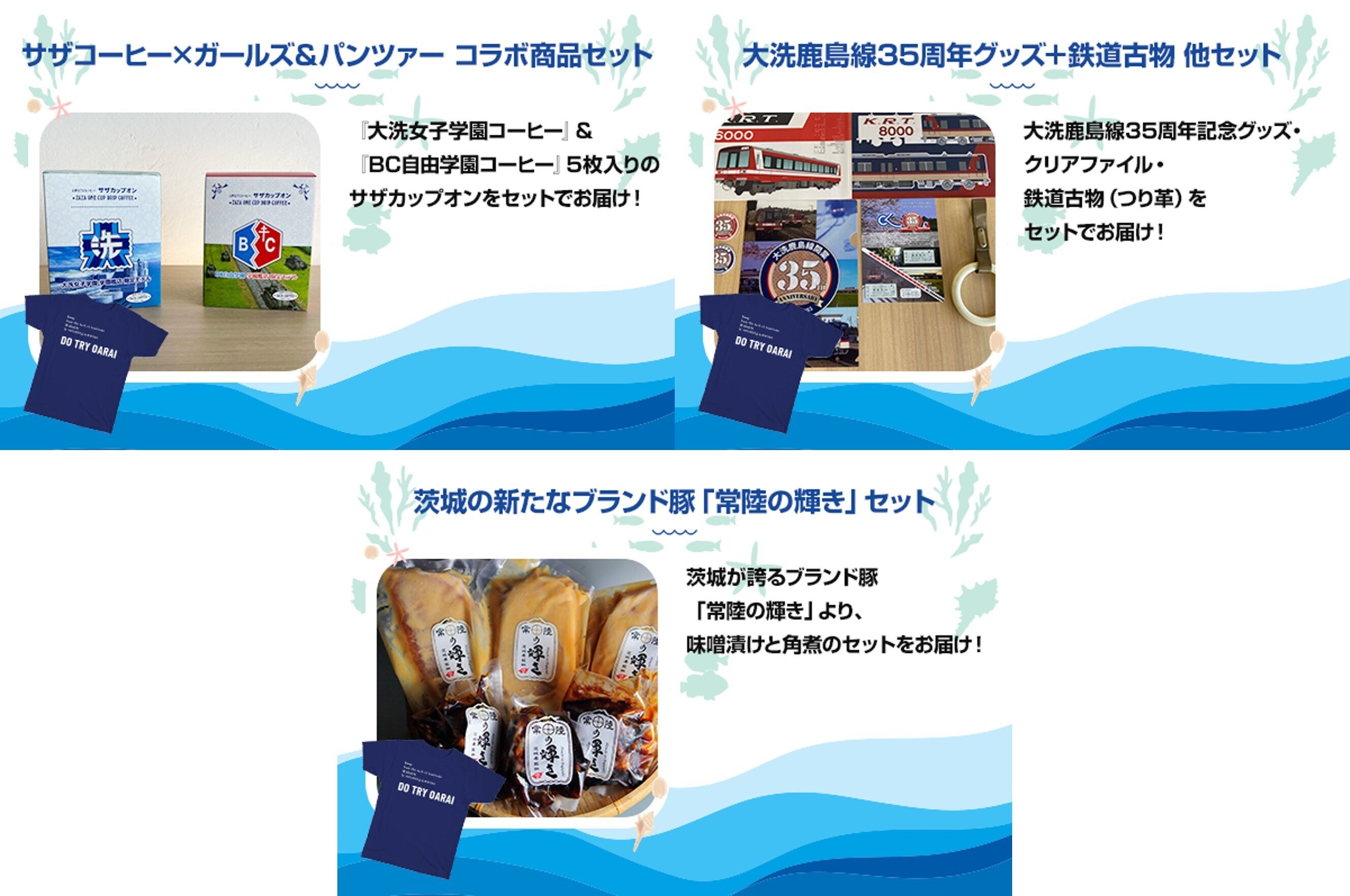 大洗町の新ポータルサイト「ARISE GIFT」制作プロジェクト - CAMPFIRE