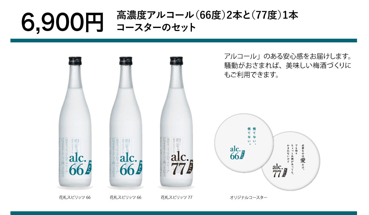 八木酒造 スピリッツ 3本 楽天スーパーセール