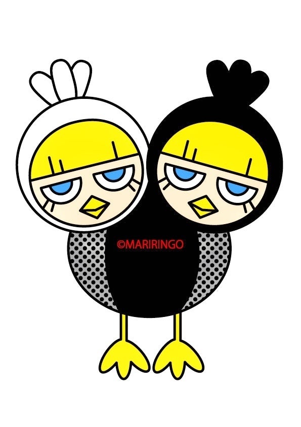 ヨゲンノトリを描きました