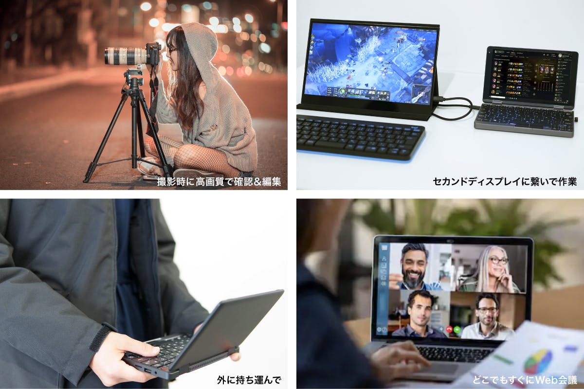 UMPC超小型ノートパソコンReevo N4100/8GB/128GB - ノートPC