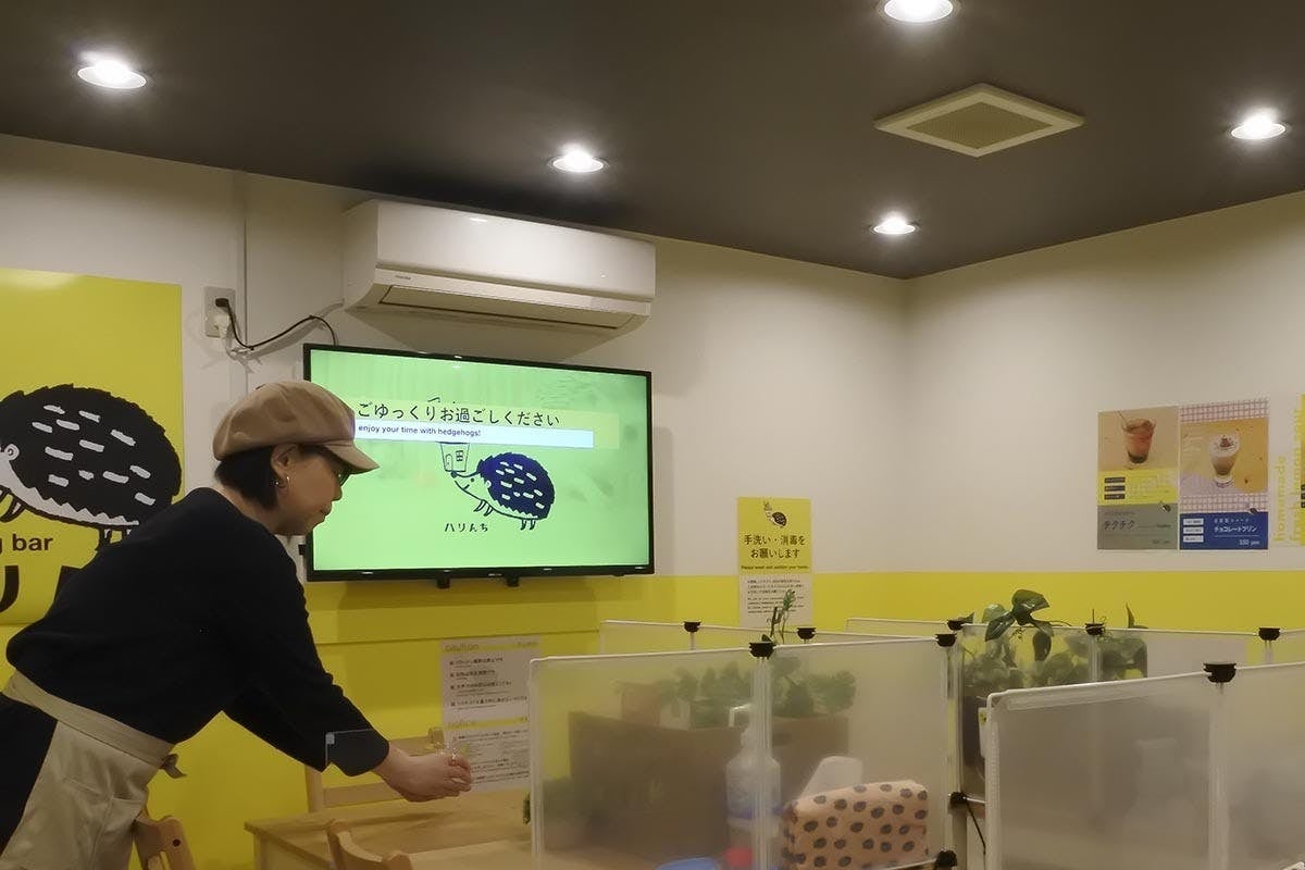 ハリネズミバー ハリんち 店内照明