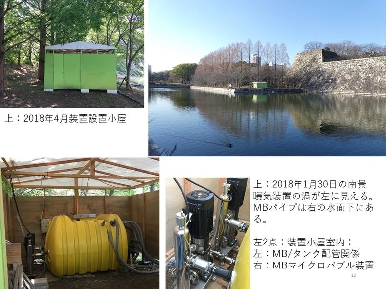 世界大会を目指し 大阪城トライアスロンのお濠の水質浄化プロジェクト