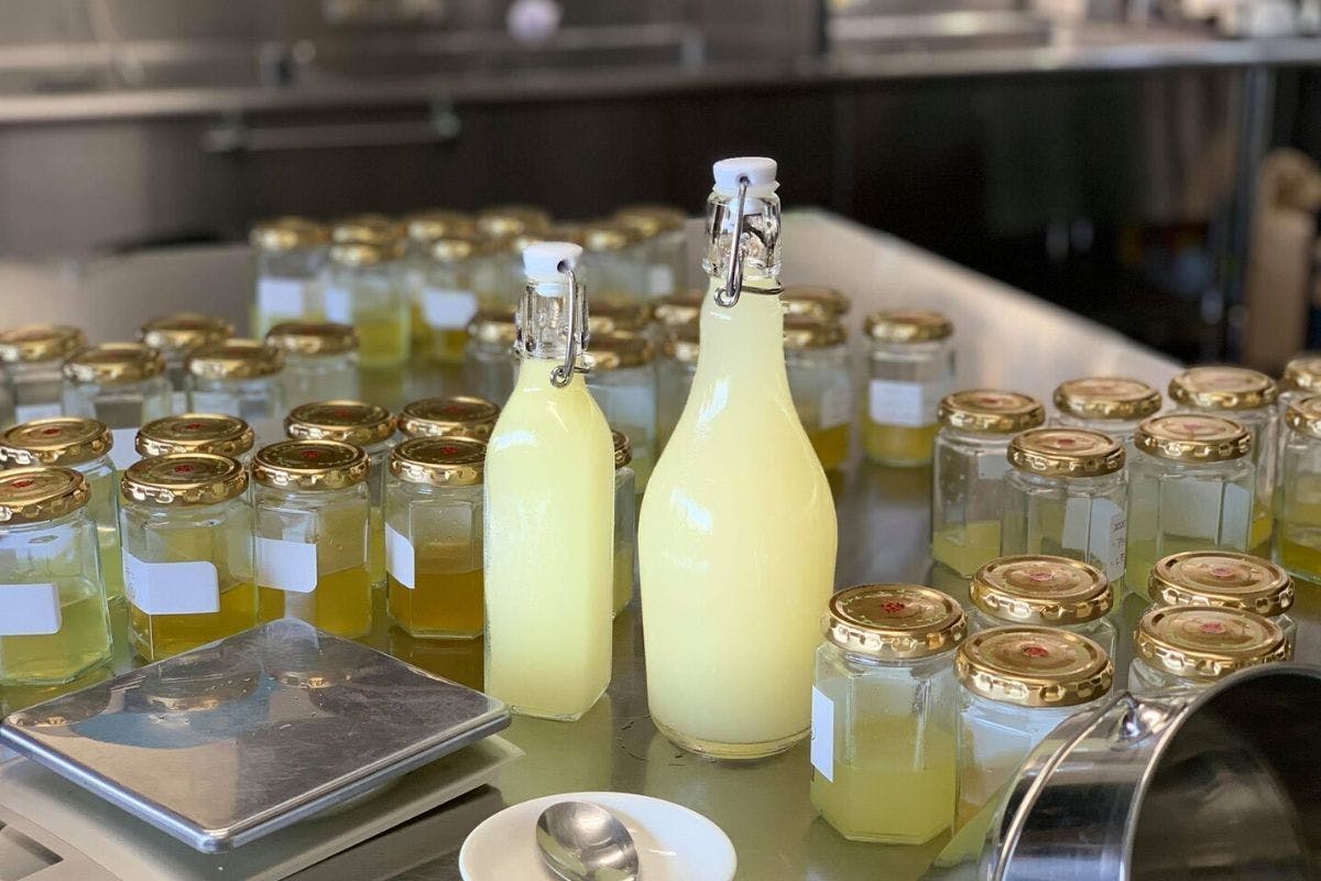 瀬戸内ジャムズガーデンのレモンチェッロ(レモンのお酒)