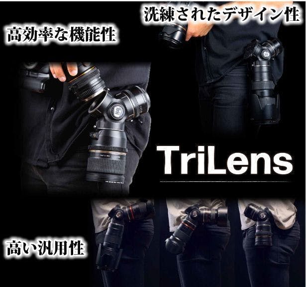 魅力的な trilens (M43) トライレンズ ワンタッチで楽々レンズ交換