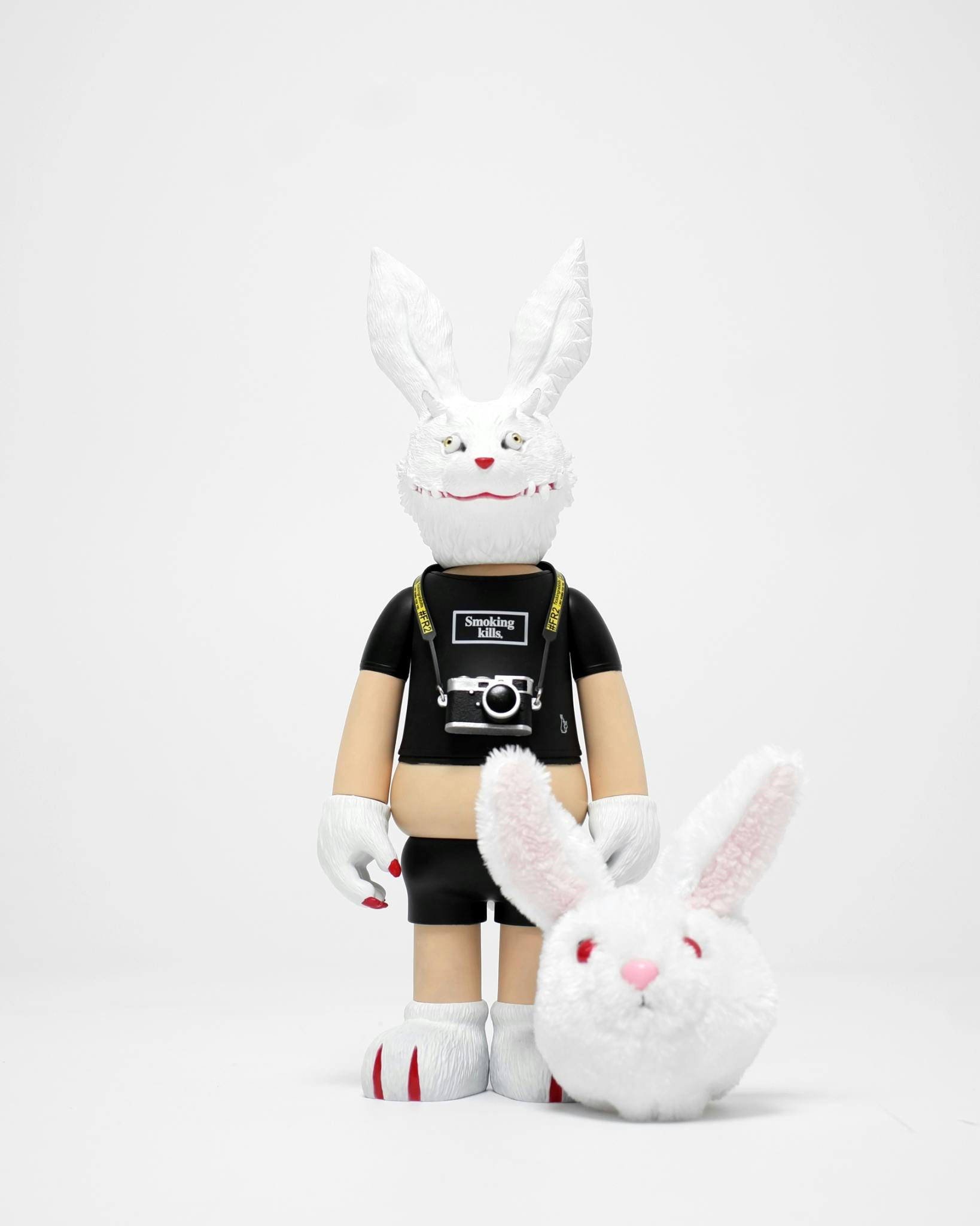 #FR2 × T9G コラボレーションフィギュア 赤白二体セット ソフビ人形