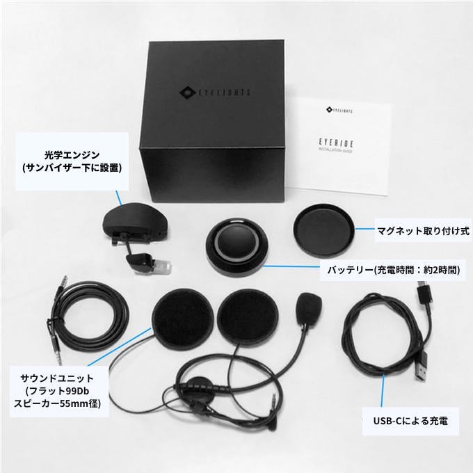 送料無料】EyeRide HUD Bluetoothコントローラー付 (スマート