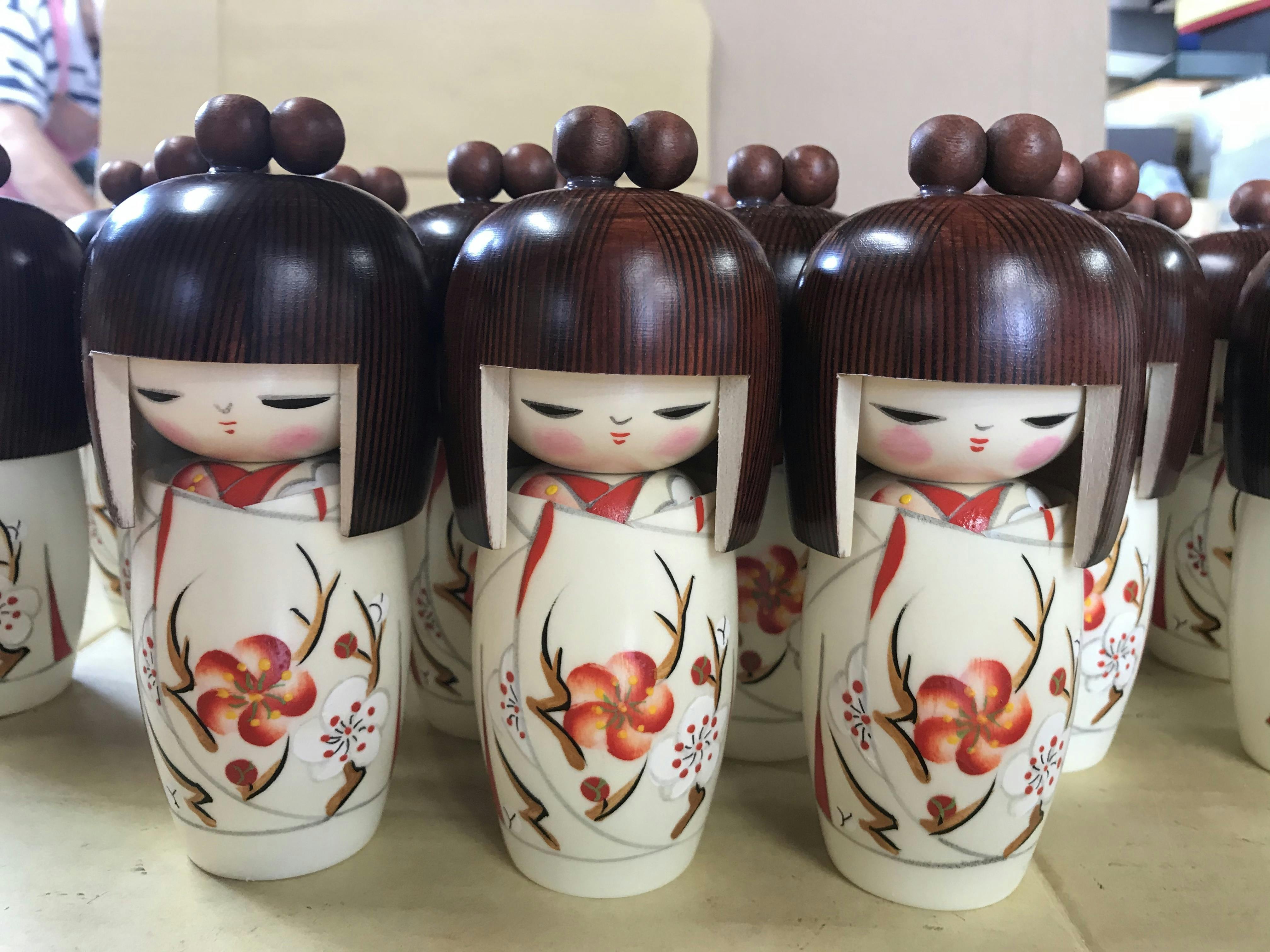 創作こけし 川瀬裕志 「雪あかり」 KOKESHI DOLL - アンティーク/コレクション