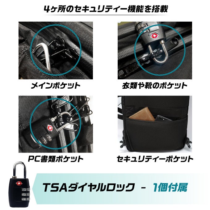 16個の機能搭載！進化版3WAYマルチビジネスリュック「Evoon