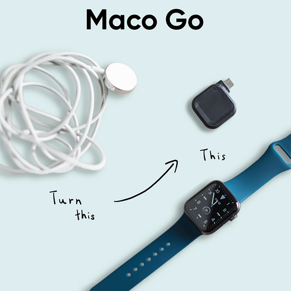 Apple Watchユーザー必見 ポケットに入るコインサイズの充電器 Campfire キャンプファイヤー