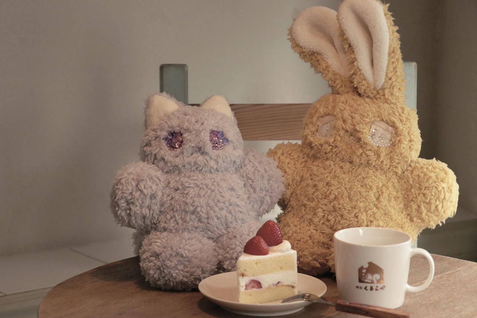 くるみこっぺべいかりー　うさぎ　ぬいぐるみ　ハンドメイド KURUMI COPPEE BAKERY