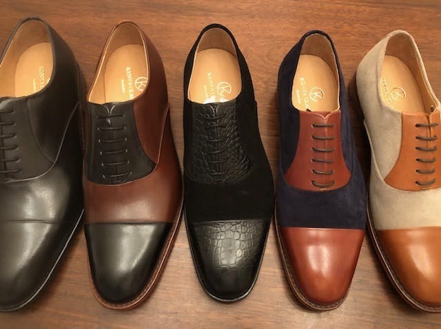靴職人がつくる！2万円台からのメンズ本格革靴。約種類の革から選ん