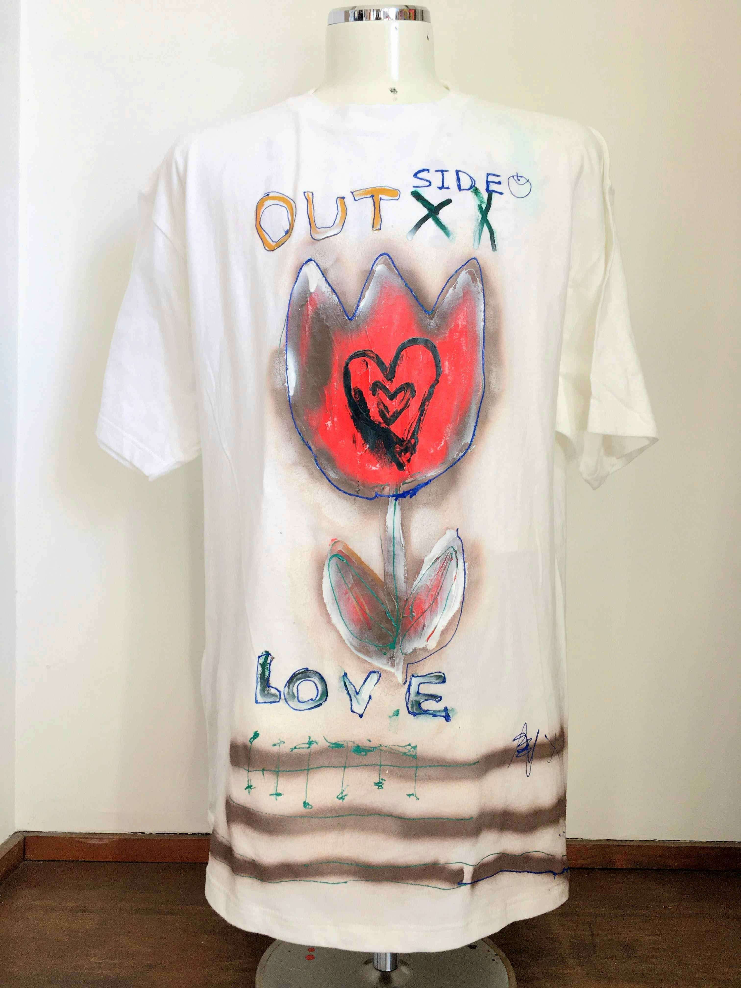 Tシャツを描きました。3月14日の6月マーケットに参加します