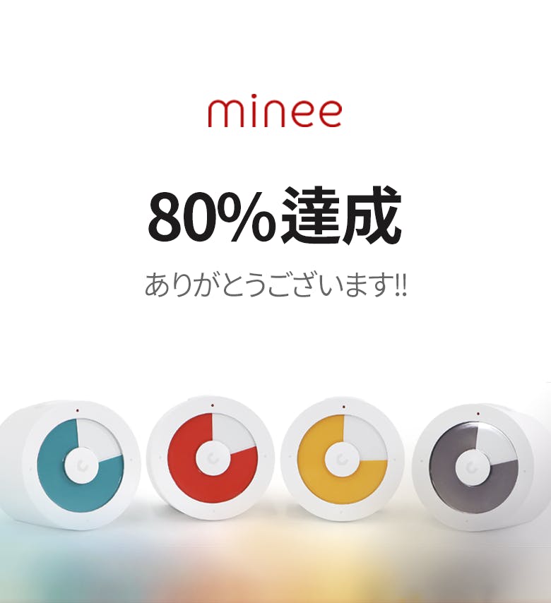 Minee 80 達成 Campfire キャンプファイヤー